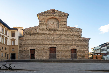 Panorama of The Old Town of city of Florence, Tuscany Region, Italyの写真素材