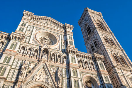 Panorama of The Old Town of city of Florence, Tuscany Region, Italy