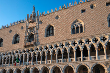 Panorama of The Old Town of city of Venice, Veneto Region, Italy