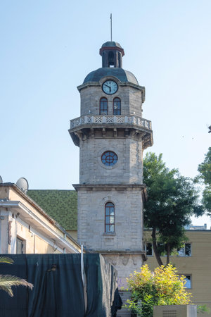 VARNA, BULGARIA - JULY 17, 2025: Summer Panorama of The center of City of Varna, Bulgariaのeditorial素材