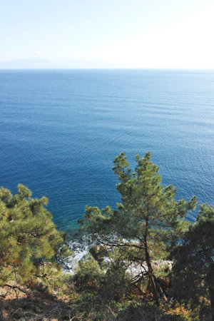 KAVALA, GREECE - DECEMBER 27, 2023: The Old town of city of Kavala, Eastern Macedonia and Thrace, Greeceのeditorial素材