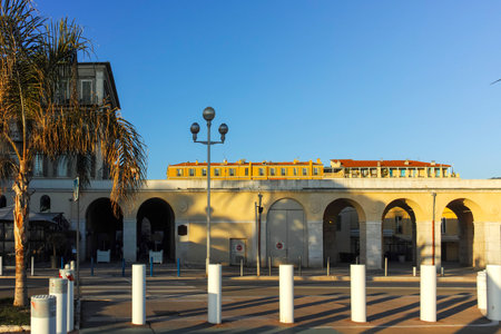 NICE, FRANCE - JANUARY 25, 2024: Amazing Panorama of city of Nice, Provence Alpes-Cote d'Azur, Franceのeditorial素材