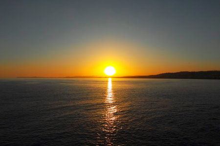 NICE, FRANCE - JANUARY 25, 2024: Amazing Panorama of city of Nice, Provence Alpes-Cote d'Azur, Franceのeditorial素材