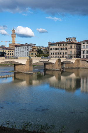 FLORENCE, ITALY - DECEMBER 05, 2024: Panorama of The Old Town of city of Florence, Tuscany Region, Italyのeditorial素材