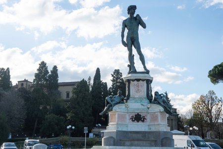 FLORENCE, ITALY - DECEMBER 05, 2024: Panorama of The Old Town of city of Florence, Tuscany Region, Italyのeditorial素材