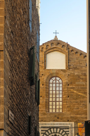 FLORENCE, ITALY - DECEMBER 05, 2024: Panorama of The Old Town of city of Florence, Tuscany Region, Italyの写真素材
