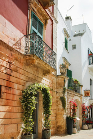 LOCOROTONDO, ITALY - MAY 15, 2024: Panorama of The Old town of Locorotondo, Apulia Region, Italyのeditorial素材