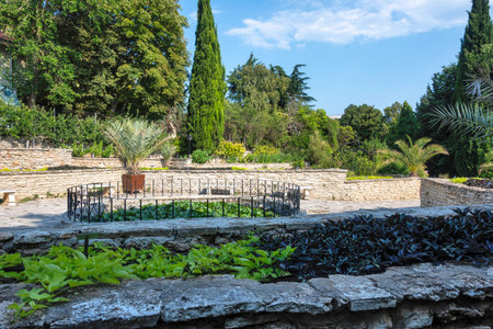 Amazing view of Botanical Garden in town of Balchik, Dobrich region, Bulgariaの写真素材