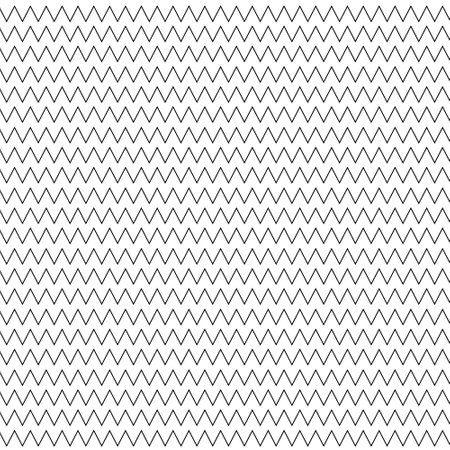 Wave line and wavy zigzag lines. Black underlines wavy curve zig zag line pattern in abstract style. Geometric decoration element. vector illustration.のイラスト素材