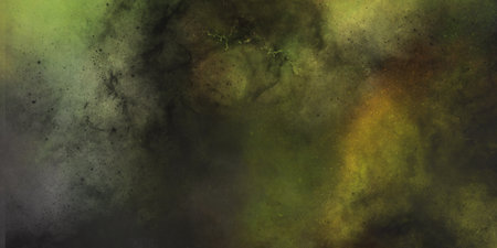 Abstract background of stormy dramatic sky. divine radiance. Sad and glowy sky. Universe Distant stars. cloud landscape. colorful texture for modern designの写真素材