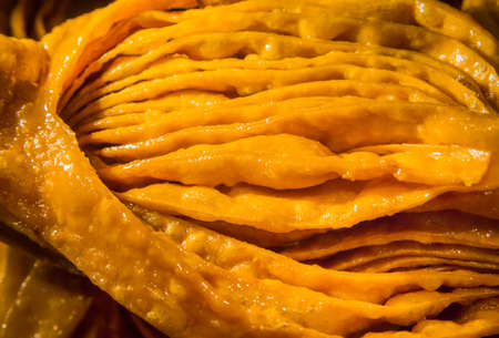 Tatar baklava. Tasty traditional sweets of Crimea.の写真素材