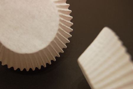 An Artistic shot of Cake Casesの写真素材