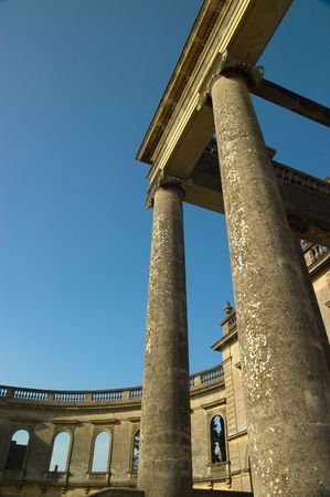 An Artistic Veiw of a Stately Homeの写真素材