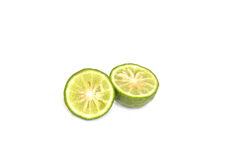 Kaffir lime fruitの写真素材