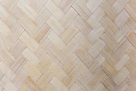 close up woven bamboo pattern.
