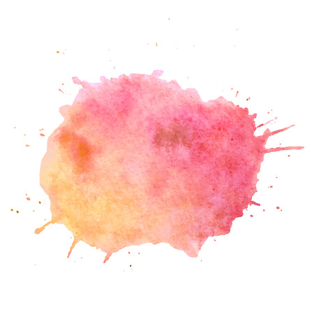 Watercolor paint blob vector text box. Isolated watercolor paint blob for web, sale, banner, text box. Paint blob vector text box for your design, advertise. Vector text box on watercolor paint blob.のイラスト素材