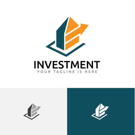 Financial Property Real Estate Investment Economic Marketing Business Logoのイラスト素材