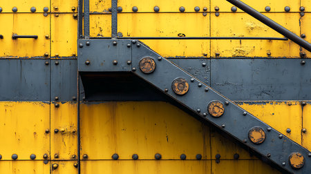 Generative AI Image of Bold Masculine Abstract Background with Ancient Wall Rugged Texturedの素材