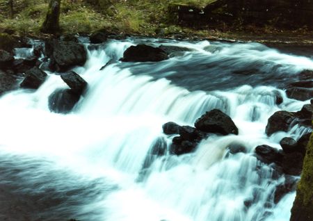 waterfallの写真素材