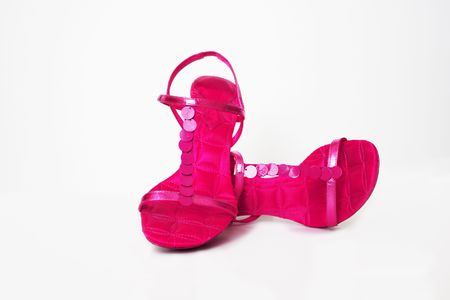 Sexy Pink High Heelsの写真素材