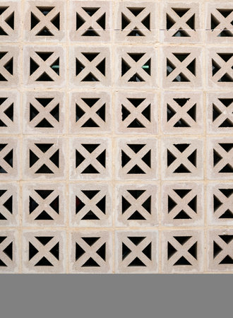 Delicate carved window lattice.の写真素材