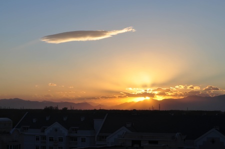 Sunriseの写真素材