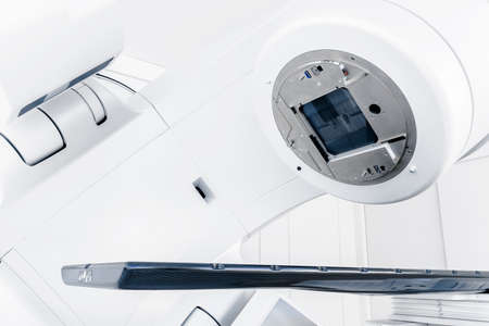 Advanced medical linear accelerator in therapeutic oncology for image-guided treatment of cancerの写真素材