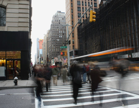 city, crossing, crowd, dynamic, flow, light, pedestrians, people, steps, traffic, walking, new-york,...