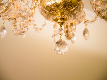 Quiet room chandelierの写真素材