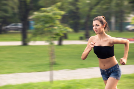 Beautiful runner