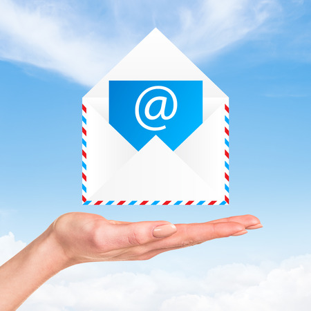 Envelope Mail icon illustration. Flat design styleの写真素材