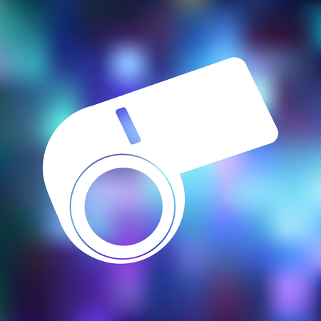 Whistle iconのイラスト素材