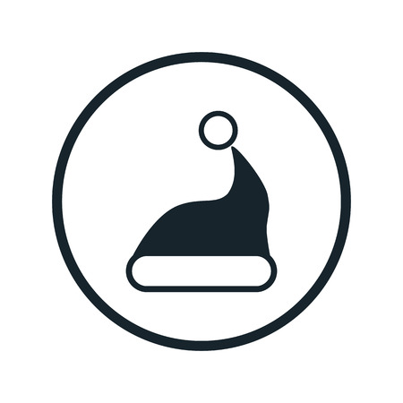 Santa Claus hat iconのイラスト素材