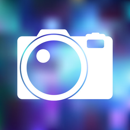 Camera iconのイラスト素材