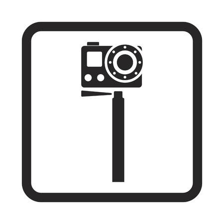 cam iconのイラスト素材