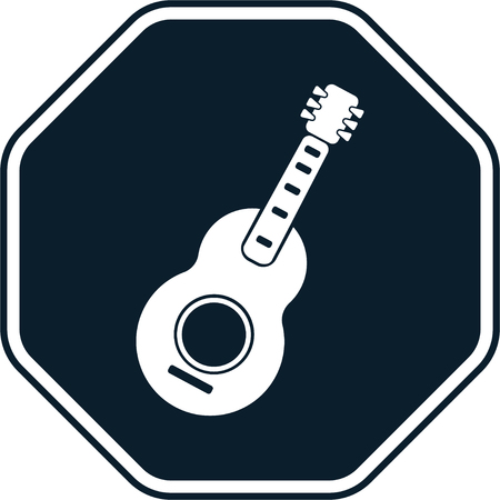 Guitar iconのイラスト素材