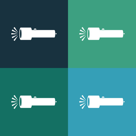Flashlight iconのイラスト素材