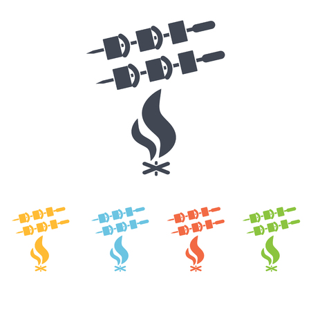 Barbecue iconのイラスト素材