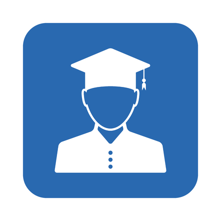 Student iconのイラスト素材