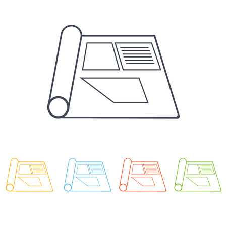 Drawing iconのイラスト素材