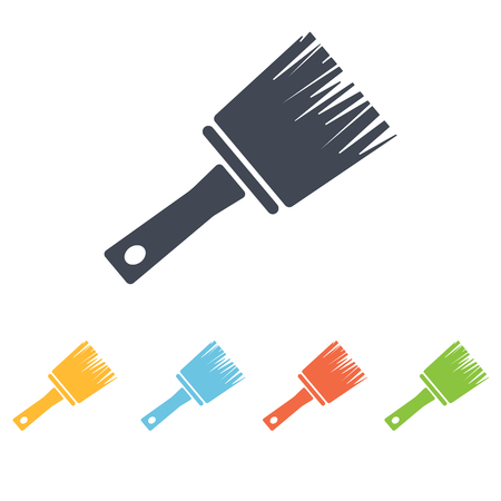 Brush iconのイラスト素材