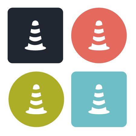 Blockage iconのイラスト素材