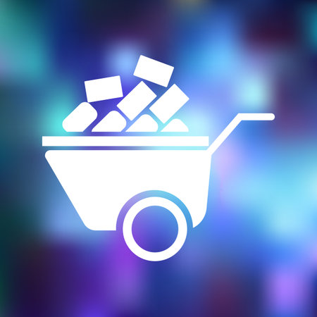 Barrow iconのイラスト素材