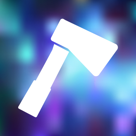 Axe iconのイラスト素材