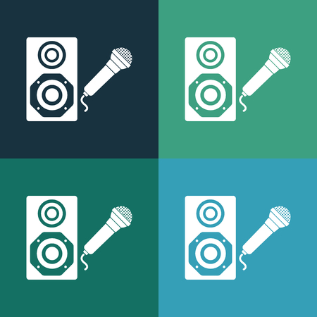 Karaoke iconのイラスト素材
