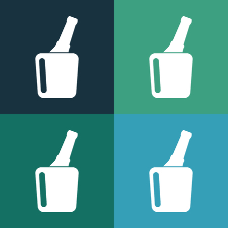 Champagne iconのイラスト素材