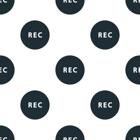 Record button iconのイラスト素材