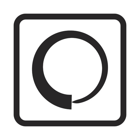 Zen circle iconのイラスト素材