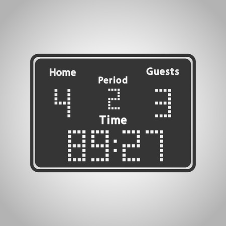scoreboard iconのイラスト素材