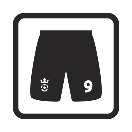 Football kit iconのイラスト素材